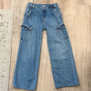 Old Navy girls Relaxed Blue Jeans